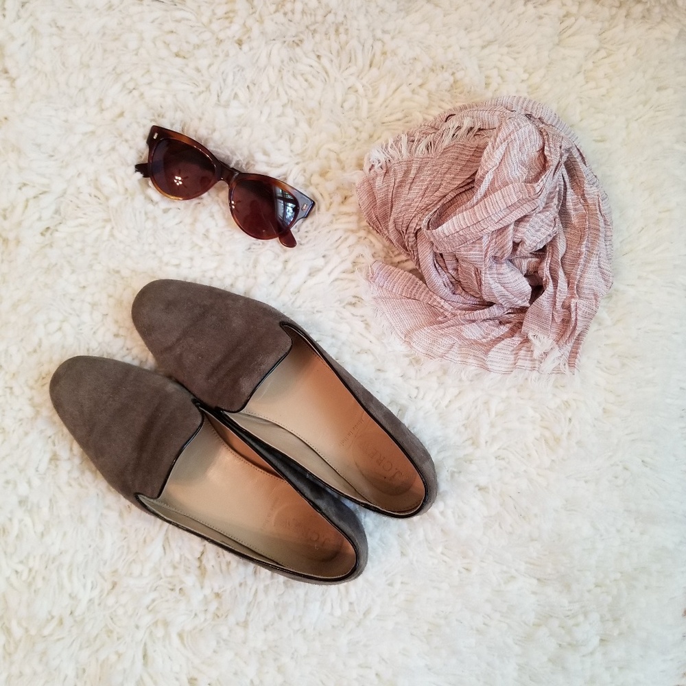 JCrew Women's Smoking Slipper style shoe